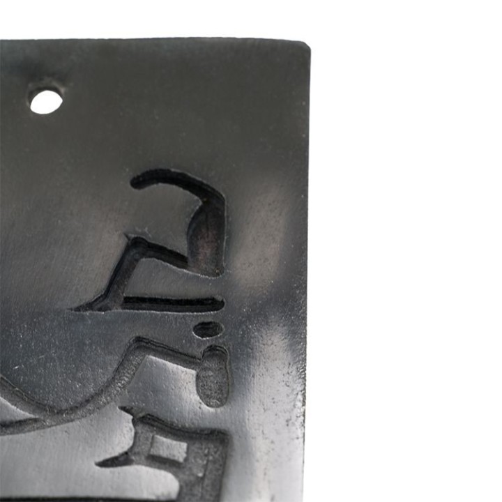 Gedrehter Räucherstäbchenhalter aus schwarzem Stein "Tibet" - Les encens du monde