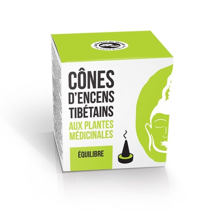 Tibetische Räucherkegel, Balance - Les encens du monde (Aromandise)