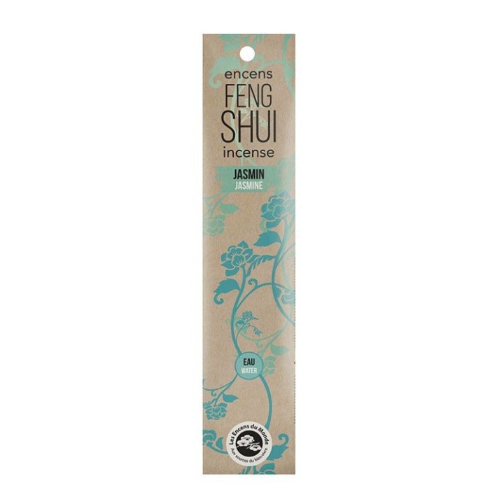 Encens Feng-Shui naturels - Élément Eau, Jasmin - 20 x 30 min. - Les encens du monde