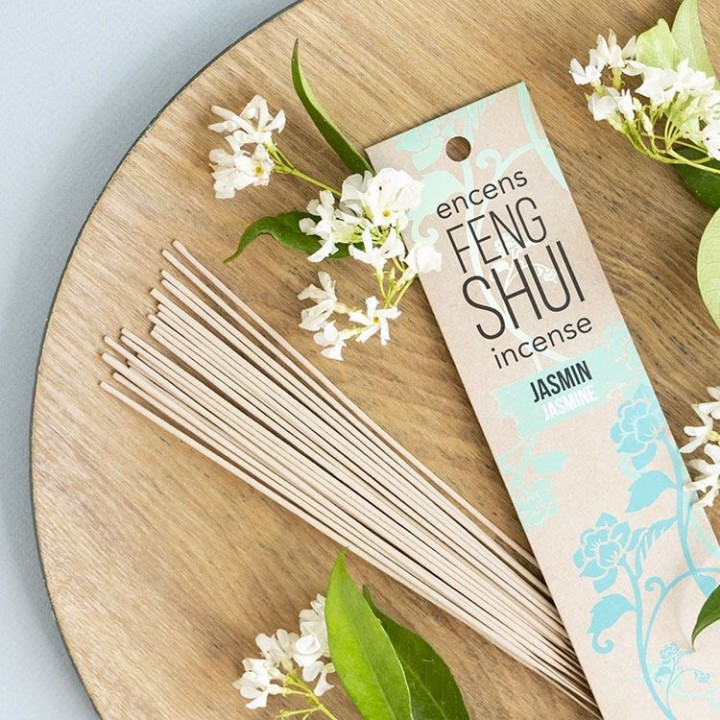 Encens Feng-Shui naturels - Élément Eau, Jasmin - 20 x 30 min. - Les encens du monde