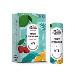 Parfum Solide BIO en stick, 100% naturel, N°1 Fruit d'Amour - 4,5g - Oléanat