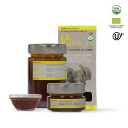 OLIVIE PowerUp, Les perles miraculeuses d'oliviers du désert, riche en anti-oxydants et resveratrol - 340g - Olivie