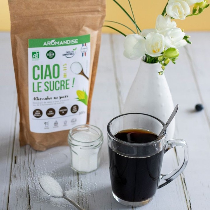 BYEBYE ZUCKER! Eine kalorienfreie und 100% natürliche Alternative (aus Mais) - 300g - Aromandise