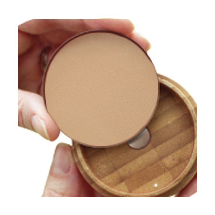 Poudre Compacte Visage - Beige orangé - Zao Make-up