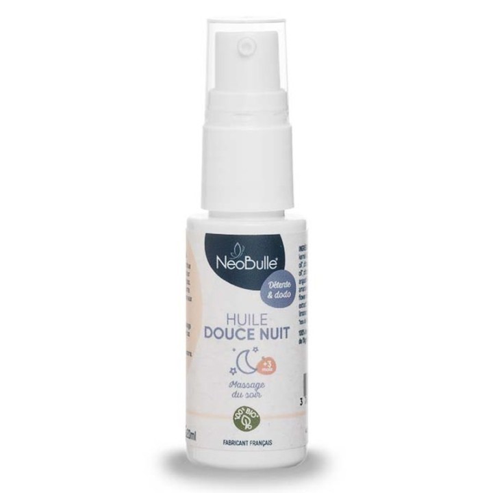 BIO-Massageöl zur Förderung des Schlafes, Stille Nacht - 20ml - NéoBulle