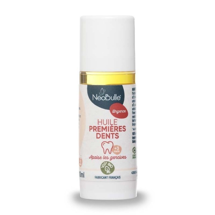 Huile calmante BIO, Première dents  - 9ml - NéoBulle