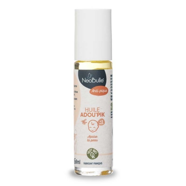 Stick d'urgence BIO Adou'Pik, Huile apaisante pour pîqures - 9ml - NéoBulle