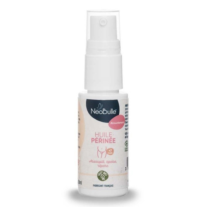 Olio da massaggio biologico, preparato per il perineo - 20ml - NeoBubble