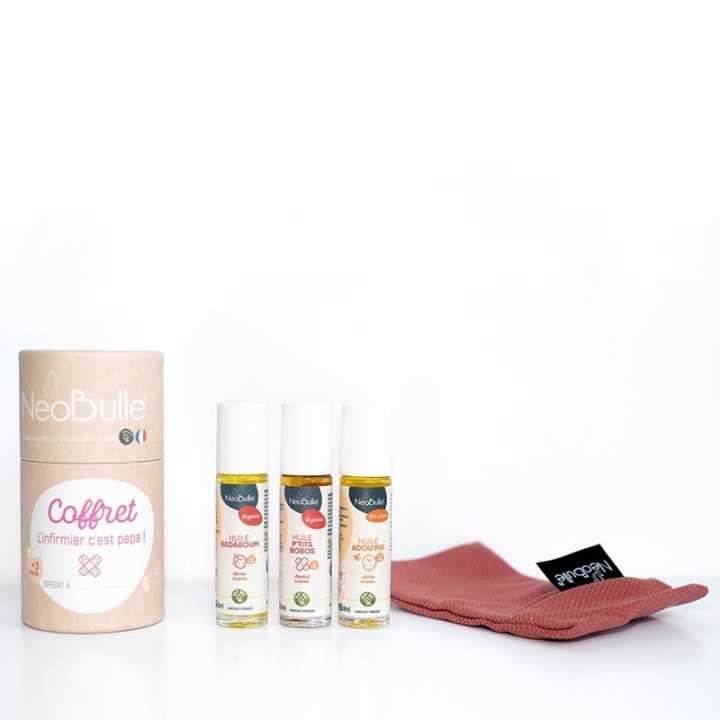  L'infirmier c'est papa, coffret d'urgence des petits - NéoBulle