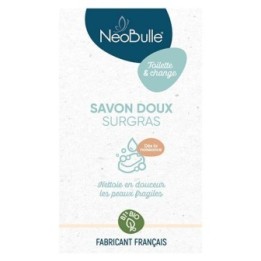  Savon Doux Surgras visage et corps, spécial bébé et peaux sèches - 100g - NéoBulle
