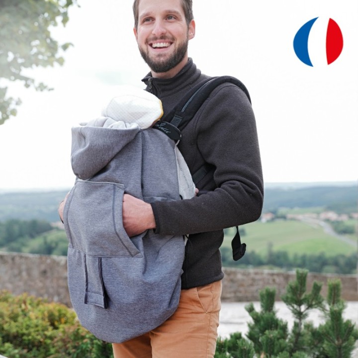Coperta da trasporto 3 in 1, per marsupio, seggiolino auto e carrozzina, da 0 a 3 anni - NéoBulle