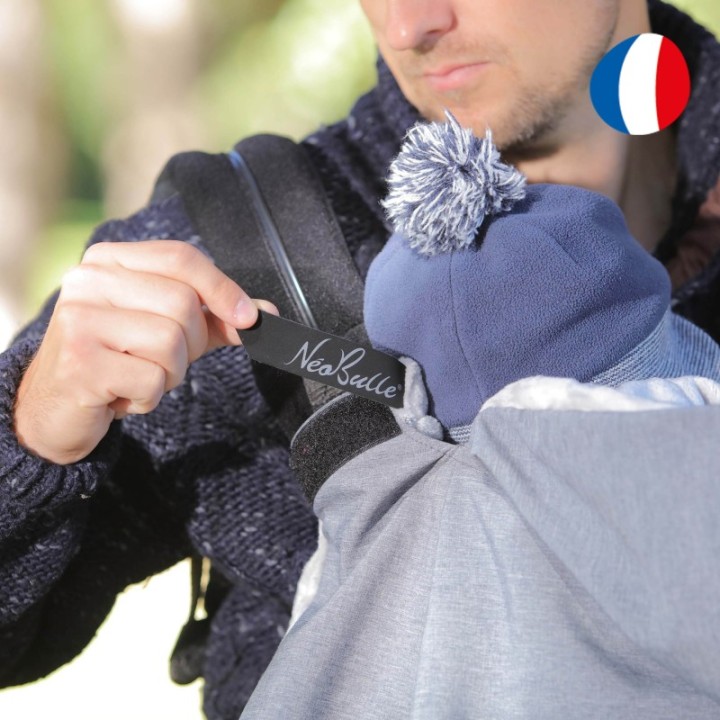 Coperta da trasporto 3 in 1, per marsupio, seggiolino auto e carrozzina, da 0 a 3 anni - NéoBulle