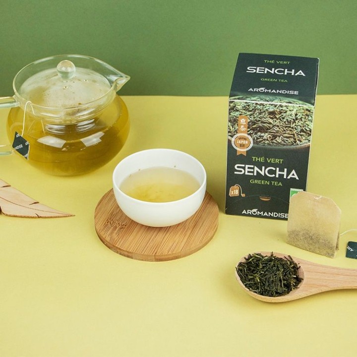 UJI Sencha Green Tea Teabags - 18 bustine - Aromandise