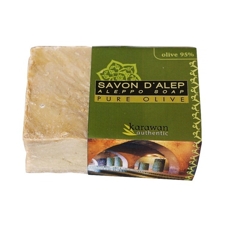 Savon d'Alep - Pure Olive (95 % huile d'olive) - bandeau