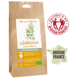 Weißdorn (blühende Spitze) ORGANIC aus Frankreich - 40g - L'Herbier de France