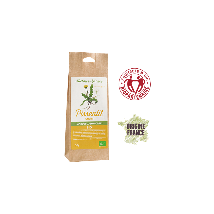 Racines de Pissenlit BIO de France - 50g - L'Herbier de France