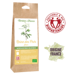 Fiori di olmaria BIO dalla Francia - 25g - L'Herbier de France