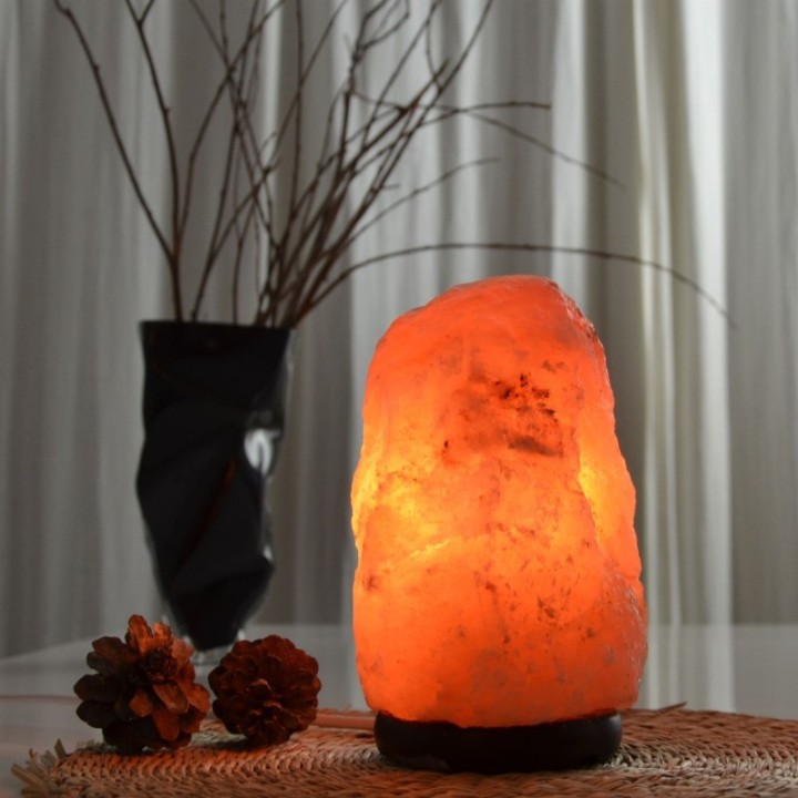 Himalaya-Salzkristall-Lampe, 4 bis 6 kg - ZEN'Arôme
