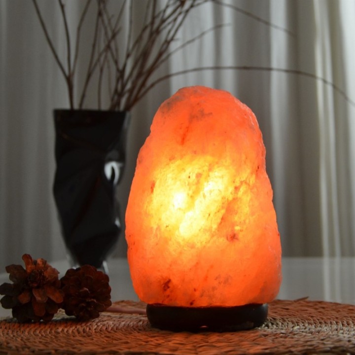 Lampada a cristallo di sale dell'Himalaya, 4 o 6 kg - ZEN'Arôme