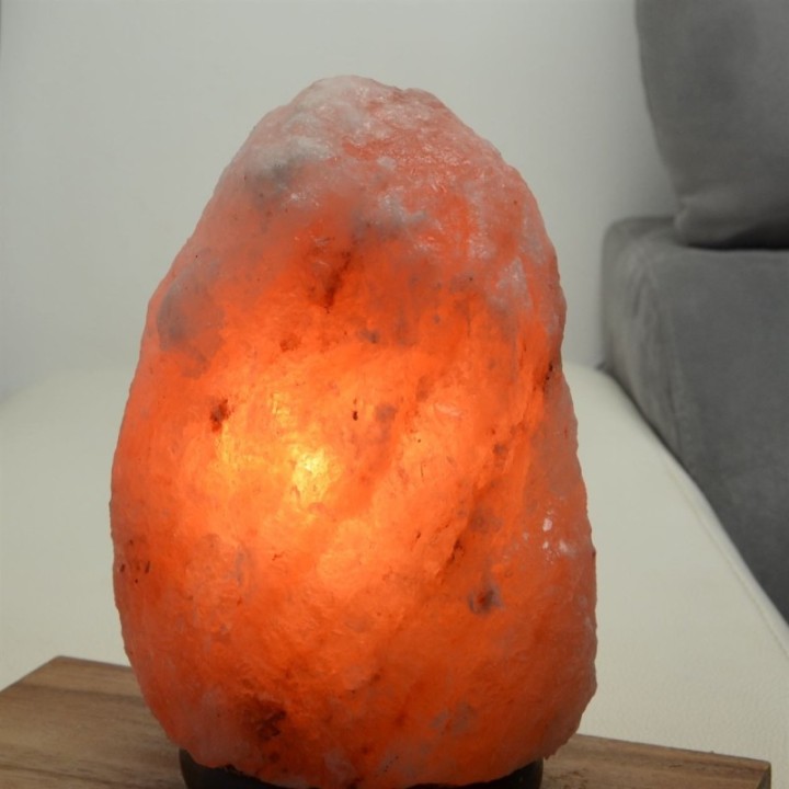 Lampada a cristallo di sale dell'Himalaya, 4 o 6 kg - ZEN'Arôme