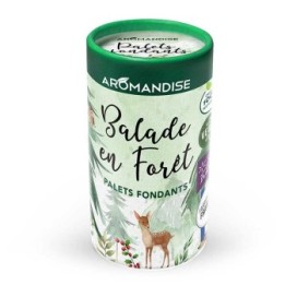 Ätherische Öle duftende Fondant-Paletten, Waldspaziergang - 6 Paletten (4 Anwendungen pro Palette) - Aromandise