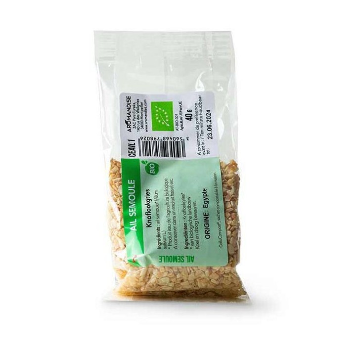 Bio-Grießknoblauch - Cellocompost Zero Waste - 40gr - Aromandise