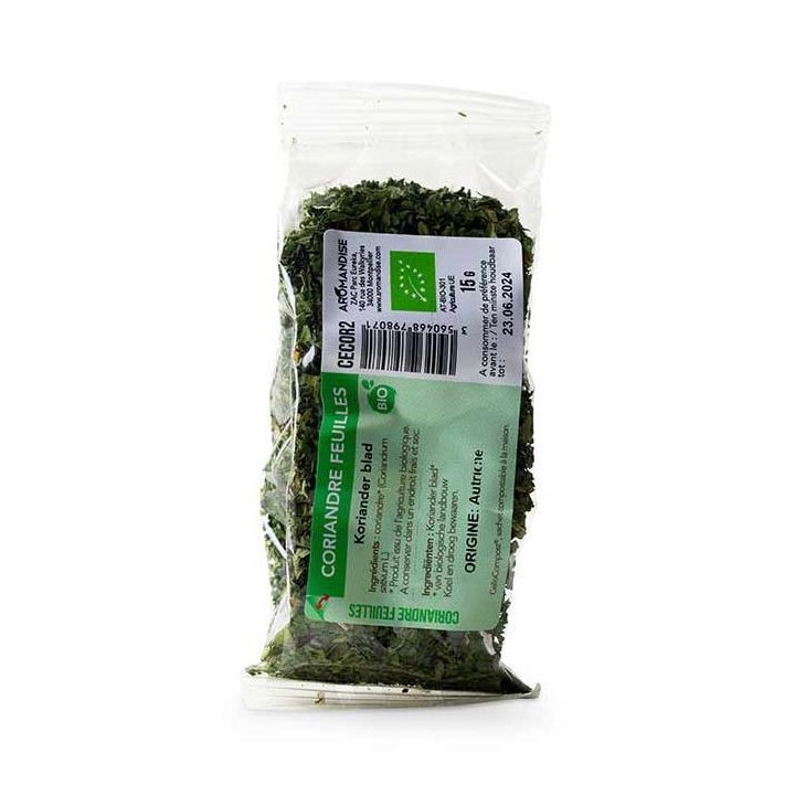 Bio-Korianderblatt - Cellocompost Zero Waste - 15gr - Aromandise