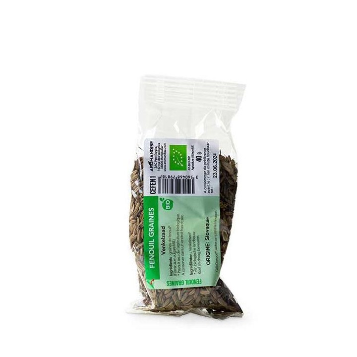 Fenchel Bio-Samen - Cellocompost Zero Waste - 40gr - Aromandise