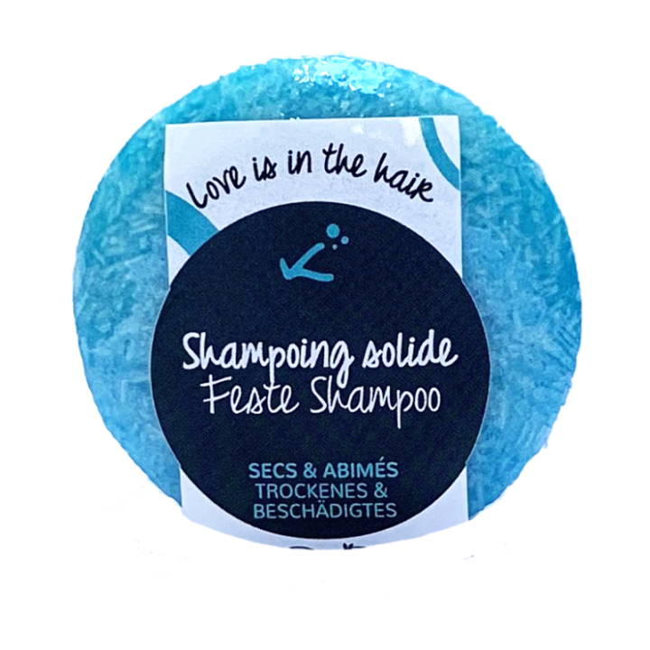 Festes Shampoo Trockene & beschädigte Haare - 55g - Kokym Switzerland