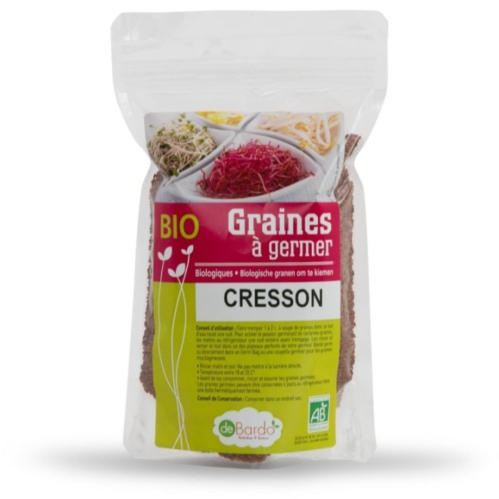 Semi di crescione biologico - 200g - De Bardo