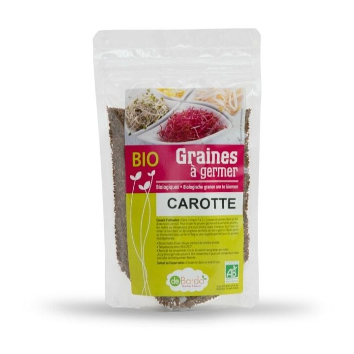 Germogli di carota bio - 200g - De Bardo