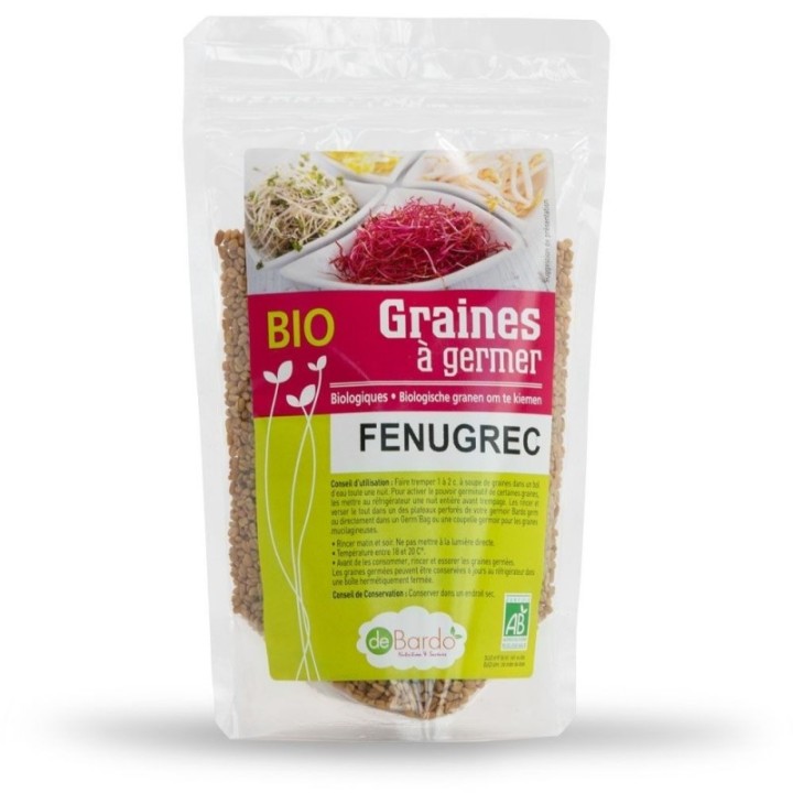 Bio Bockshornklee Keimung Samen - 200g - De Bardo