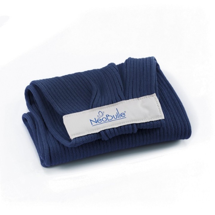 HOP'LA, Il marsupio - Facile da installare e leggero, da 6 mesi - Blu navy, taglia MOD - NeoBulle