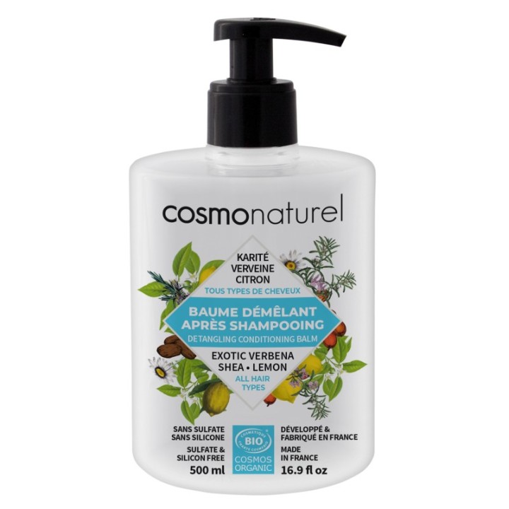 Bio-Entwirrungsspülung mit Shea-Butter - 500ml - Cosmo Naturel
