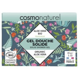 Festes Bio-Duschgel mit Aloe Vera, 100% natürlich - 85g - Cosmo Naturel