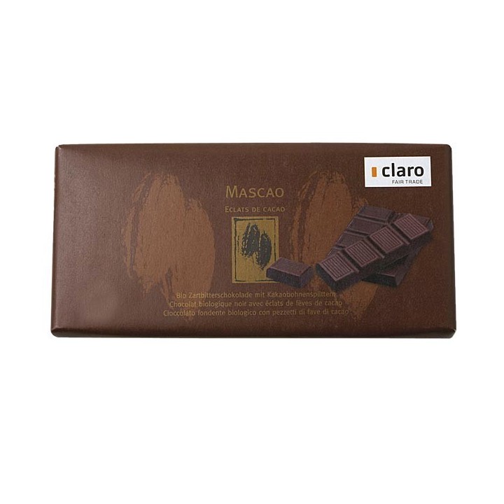 Cacao cioccolato scuro (73%) - 80g - Claro (Mascao)