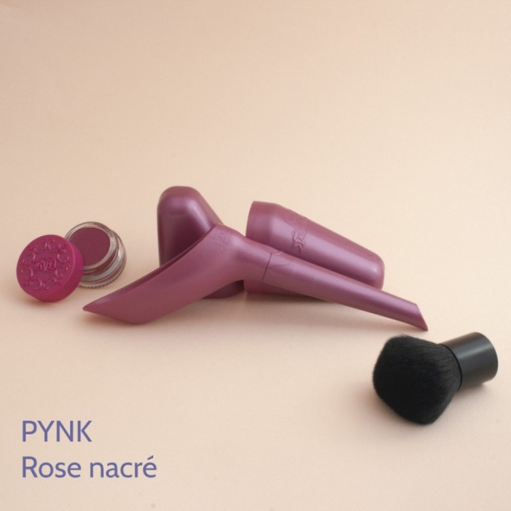 Pisse-debout réutilisable en bioplastique, Rose nacré - Pissedebout