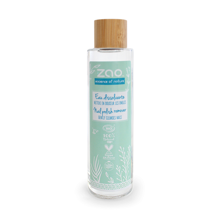 Nagellackentferner, reinigt sanft die Nägel - BIO & Vegan - 100ml - Zao