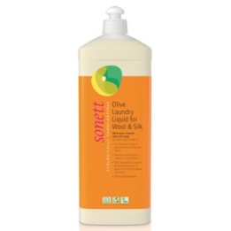 Lessive liquide écologique, Laine et soie à base de savon à l’huile d’olive - 1000ml - Sonett
