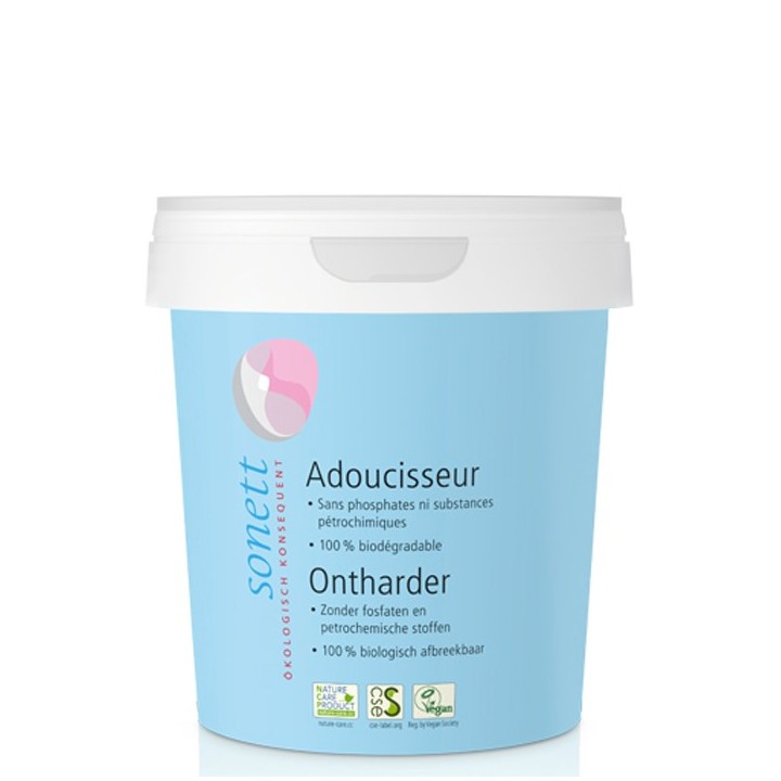 Ökologischer Enthärter, 100% biologisch abbaubar - 1kg - Sonett