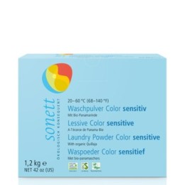 Lessive poudre écologique, Sensitive pour les personnes souffrant d'allergies - 1,2 kg - Sonett