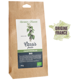 Bio Schwarze Johannisbeerblätter - 40g - L'Herbier de Frannce