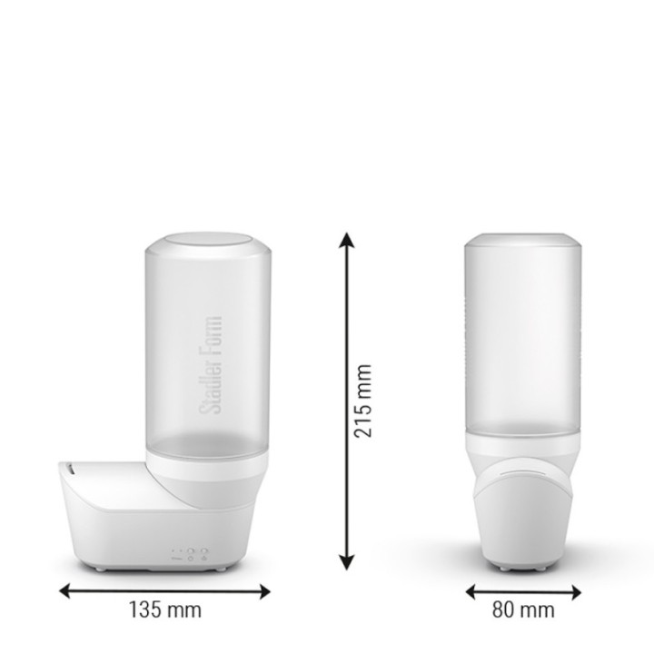 Humidificateur à ultrasons, EMMA Blanc - Stalder Form