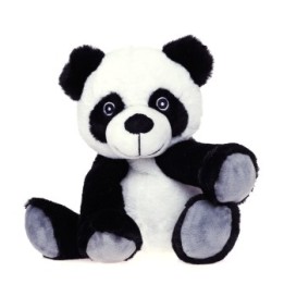 Peluche bouillotte à base de blé à chauffer au micro-ondes - Panda - Pelucho (L'artisan du bien-être)