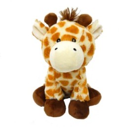 Riscaldamento peluche di grano da riscaldare nel microonde - Girafe - Pelucho (L'artisan du bien-être)