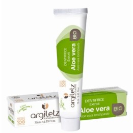 Dentifrice Bio, 100% naturel à l'argile et Aloe Vera, natrure - 75ml - Argiletz