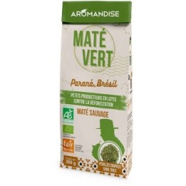 Maté vert sauvage et Fairtrade du Brésil - 350g - Aromandise