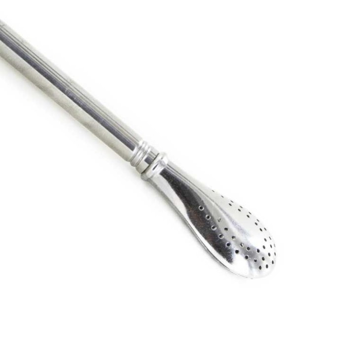 Cannuccia in acciaio inossidabile per tè, infusi e matè - Aromandise