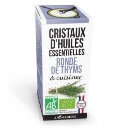 Bio-Ätherisches Öl-Kristalle zum Kochen, Thymian - 10g - Aromandise