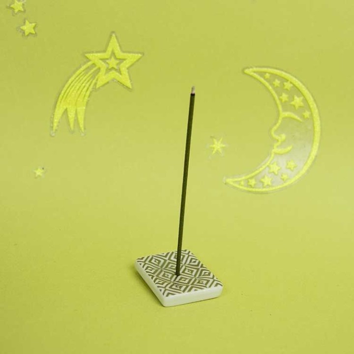 Kostbare japanische Räucherstäbchen KARIN , Elch zum Mond (inklusive Räucherstäbchenhalter) - 40x 30min. -  Encens du monde